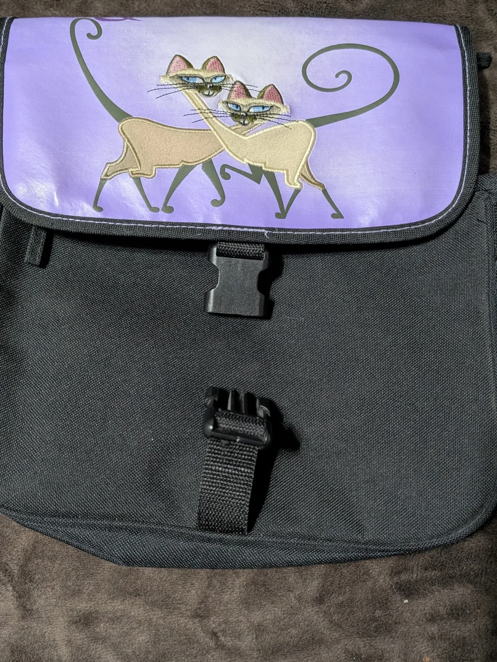 ADORABLE!! Disney Si & Am (from Lady and the Tramp) Kids Backpack or Purse